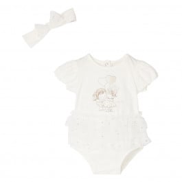 Комплект BluKids Боди-платье Повязка 6237789, р. 56