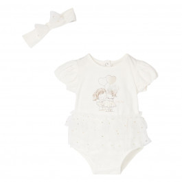 Комплект BluKids Боди-платье Повязка 6237789, р. 62