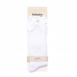 Гольфы ажурные Katamino k20410 White, р. 28-30