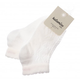 Носки ажурные Katamino k23011 Milk, р. 30-32