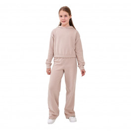 Костюм худи штаны Smil 117471 Beige, р. 146