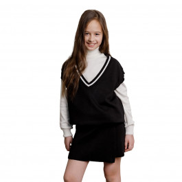 Жилет Art Knit 39668 Полоска Black, р. 128-134