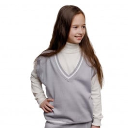 Жилет Art Knit 39767 Полоска Grey, р. 128-134