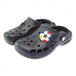 Кроксы Vitaliya Soccer ball dark blue, р. 35-36