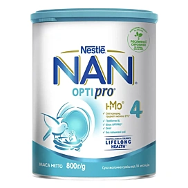 Суміш суха молочна Nestle NAN 4 Optipro 800 г