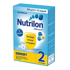 Суміш молочна Nutrilon Комфорт 2, 300 г