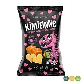 Органічний кукурудзяний снек McLloyd's Kimifinne з солоною карамеллю 30 г