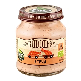 Пюре органічне Rudolfs Курча 120 г