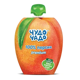 Пюре Чудо-Чадо Персик без цукру 90 г