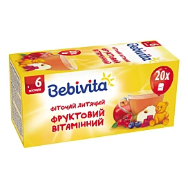 Фіточай дитячий фруктовий вітамінний, 30 г