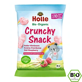 Снек органічний кукурудзяний Holle Овес Малина 30 г
