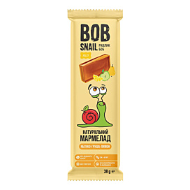 Мармелад Bob Snail Яблуко Груша Лимон 38 г