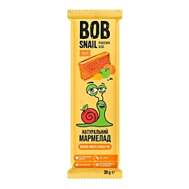 Мармелад Bob Snail Яблуко Манго Гарбуз Чиа, 38 г