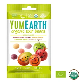 Цукерки органічні жувальні YumEarth Фруктові з кислинкою 50 г