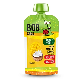 Пюре Bob Snail Смузі Манго Кокос 120 г