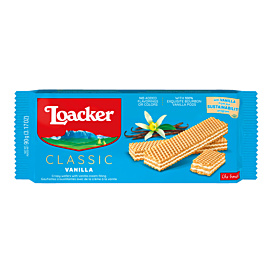 Вафлі Loacker Classic Vanilla 90 г