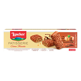 Вафлі Loacker Patisserie Сreme Noisette 100 г