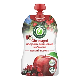 Сік-смузі Garden Gadz яблучно-вишневий з м'якоттю 185 мл