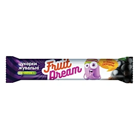 Цукерки жувальні Fruit Dream з соком смородини 15 г