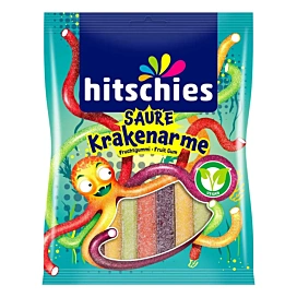 Жувальні цукерки Hitschler Saure Krakenarme 125 г