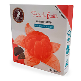 Мармелад у шоколаді Shoud`e Pate de fruits Мандарин 100 г