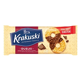 Печиво Bahlsen Duelki Цукрове Молочний шоколад 181 г