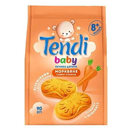 Печиво Lagoda Tendi baby Морквяне 90 г