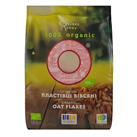Пластівці вівсяні Galeks-Agro Органічні 300 г