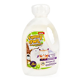 Гель для прання Funny Owl Sensitive 1,62 л