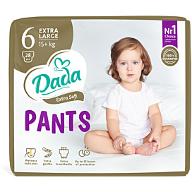 Трусики-підгузки Dada Extra Soft 6 (15+ кг) 28 шт