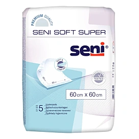 Одноразові пелюшки Seni Soft 60х60, 5 шт