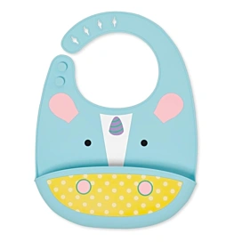 Нагрудник силіконовий Skip Hop Zoo Єдиноріг