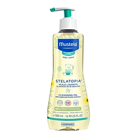 Очищуюча олія Mustela Stelatopia Cleansing Oil для ванни 500 мл