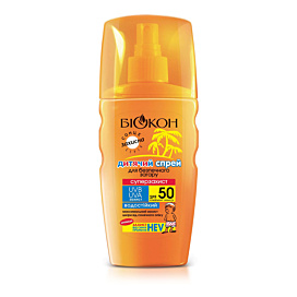 Спрей для засмаги Біокон Суперзахист SPF-50, 160 мл