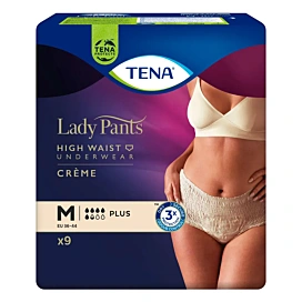 Урологічні труси для жінок Tena Lady Pants Plus Creme M 9 шт