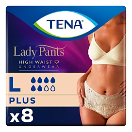 Урологічні труси для жінок Tena Lady Pants Plus L 8 шт