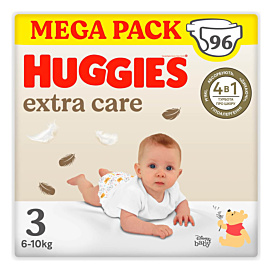 Підгузки Huggies Extra Care Mega 3 (6-10 кг) 96 шт