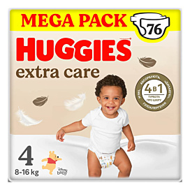 Підгузки Huggies Extra Care Mega 4 (8-16 кг) 76 шт