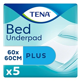 Одноразові пелюшки TENA Bed Plus 60х60, 5 шт