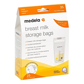 Пакети для зберігання грудного молока Medela 25 шт