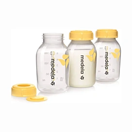 Пляшечки для збору і зберігання грудного молока Medela Breastmilk bottles 3 шт по 150 мл