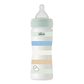 Пляшка Chicco Well-being Соска силіконова 250 мл