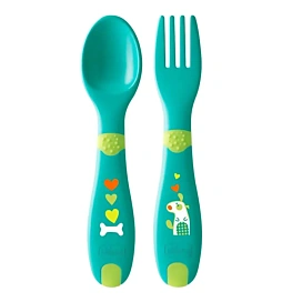 Набір Chicco Ложка і вилка First Cutlery