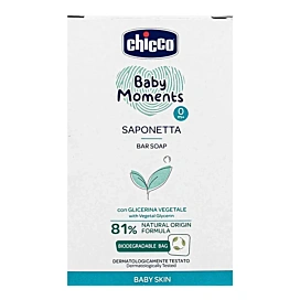Мило Chicco Baby Moments М'яка піна з гліцерином 100 г