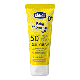 Сонцезахисний крем Chicco Baby Moments Sun SPF 50+75 мл