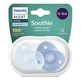 Пустушка Philips Avent Soothie Boy 0-6 мес 2 шт