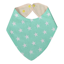 Слинявчик-бандана Эко Пупс Eco Cotton Stars
