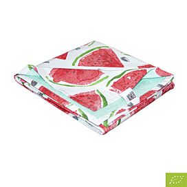 Пелюшка вологостійка Еко Пупс Eco Cotton Кавунчики 65х90 см