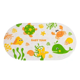 Антиковзаючий килимок Baby Team Fish