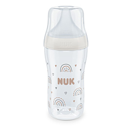Пляшечка пластикова NUK Perfect Match М Веселка 260 мл